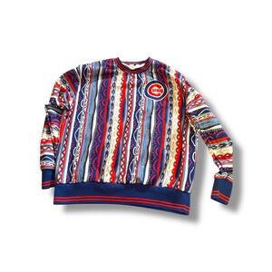 Chicago Cubs Holiday Sweater Men's XL Multicolor Crewneck Ugly‎ Christmas